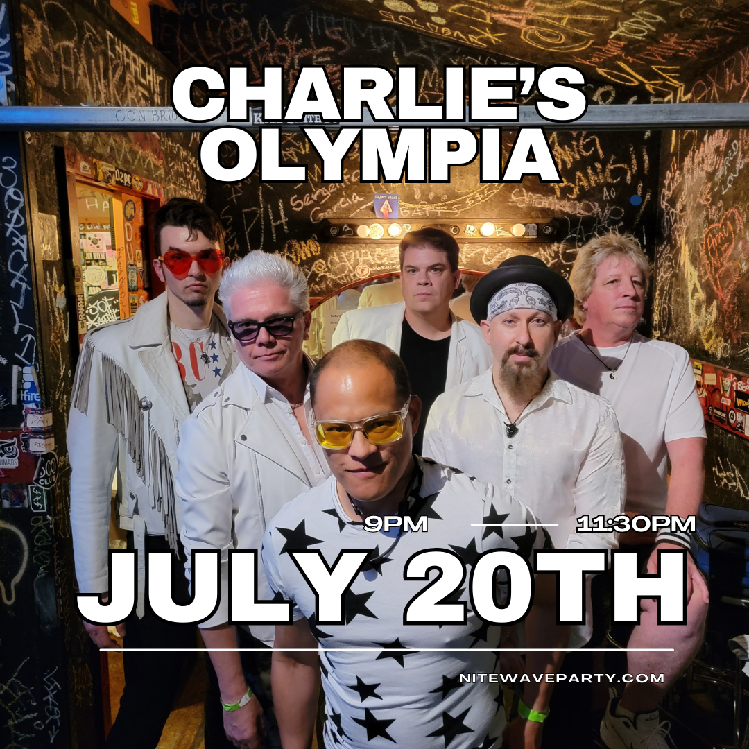 Charlie's Bar & Grill - Olympia — Nite Wave - Live 80s New Wave